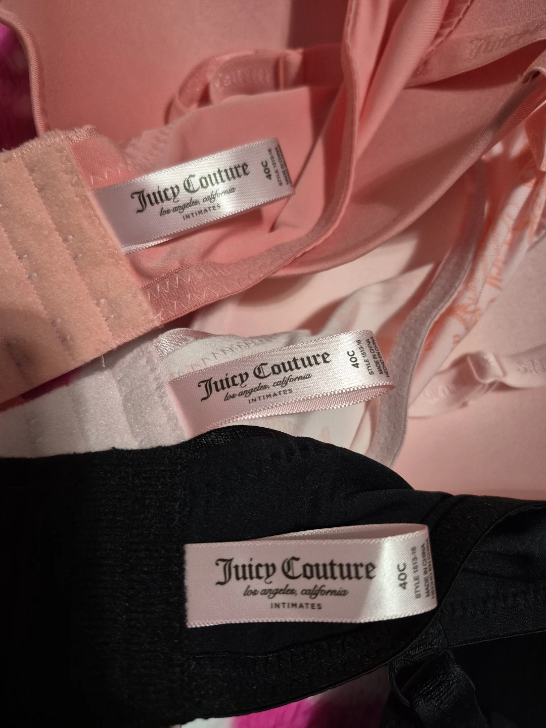 Juicy Couture Bras New Set of 3 - photo 3