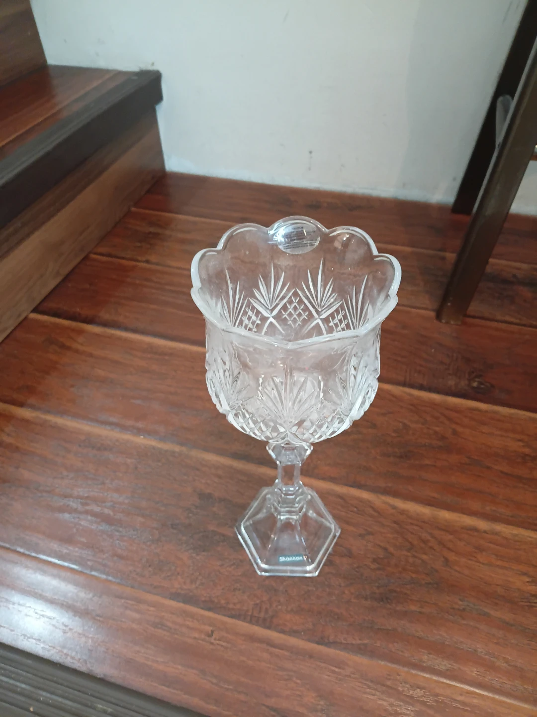 Shannon Crystal Footed Bowl - photo 4
