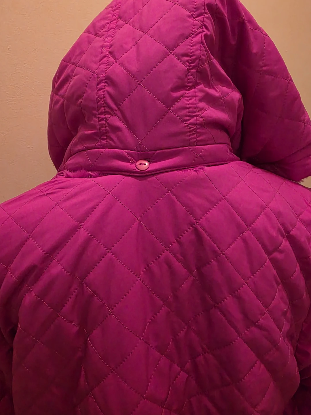 Reversible Women's Pink Faux Fur Hooded Jacket - photo 4