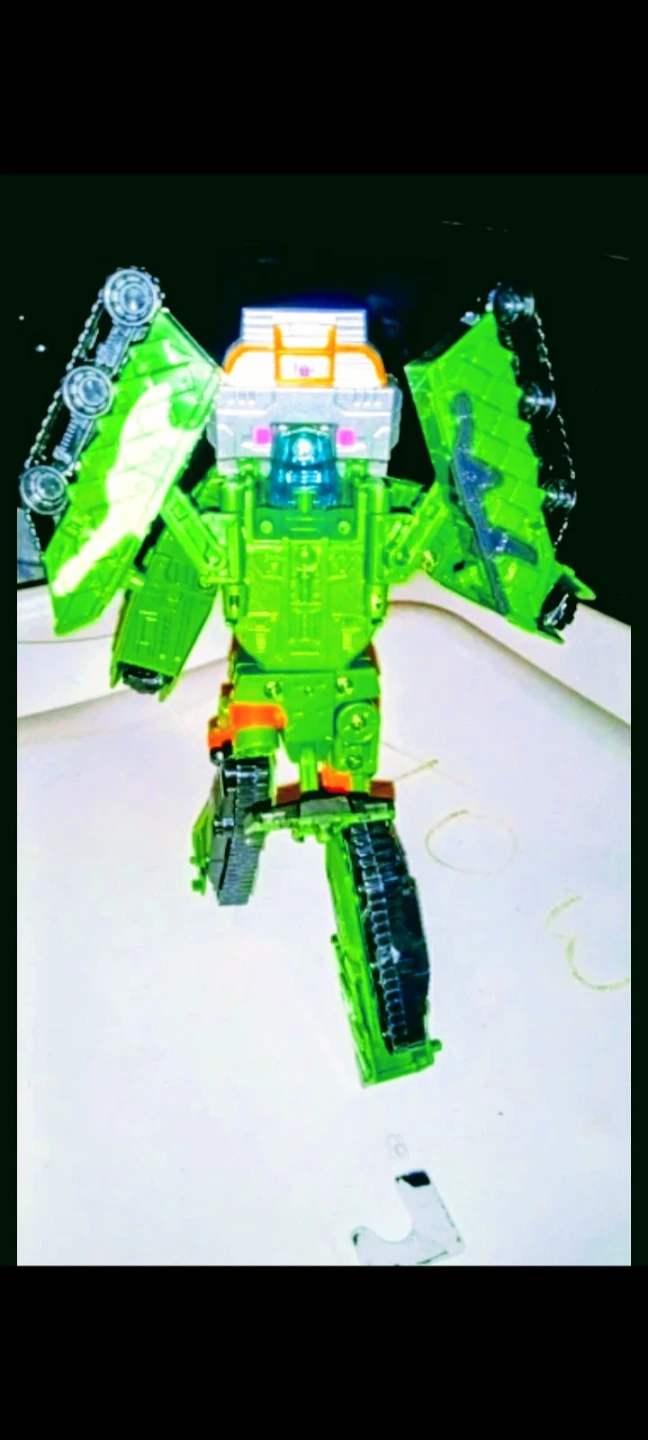 Green Transformer Toy