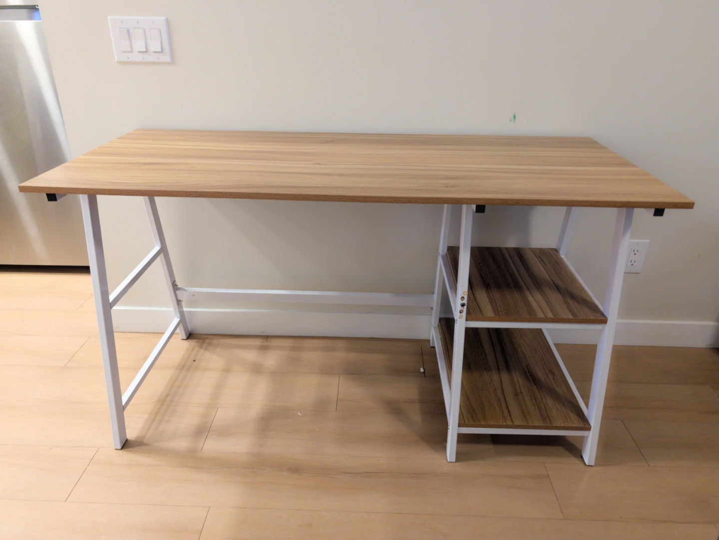 Desk with Shelves - photo 5