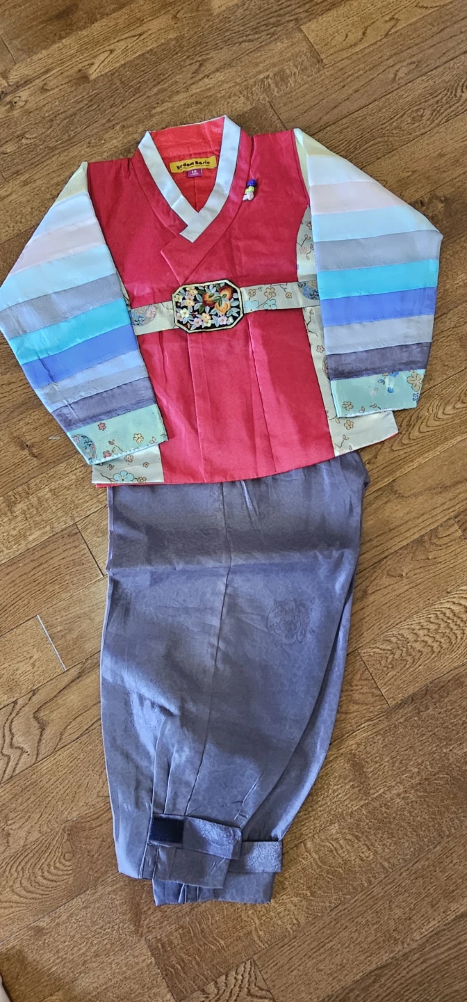 Korean Traditional Hanbok Set for Kid