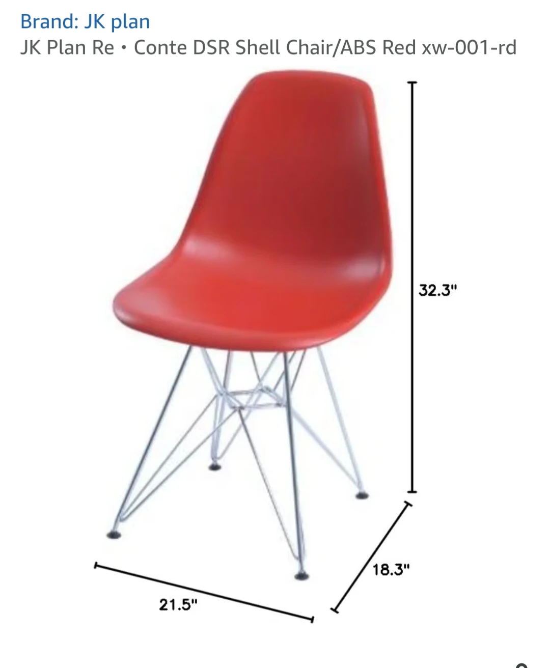 Orange Shell Chair - photo 4