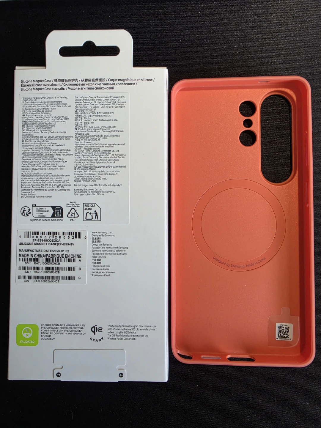 Galaxy S26 Ultra Silicone Magnet Case - photo 2
