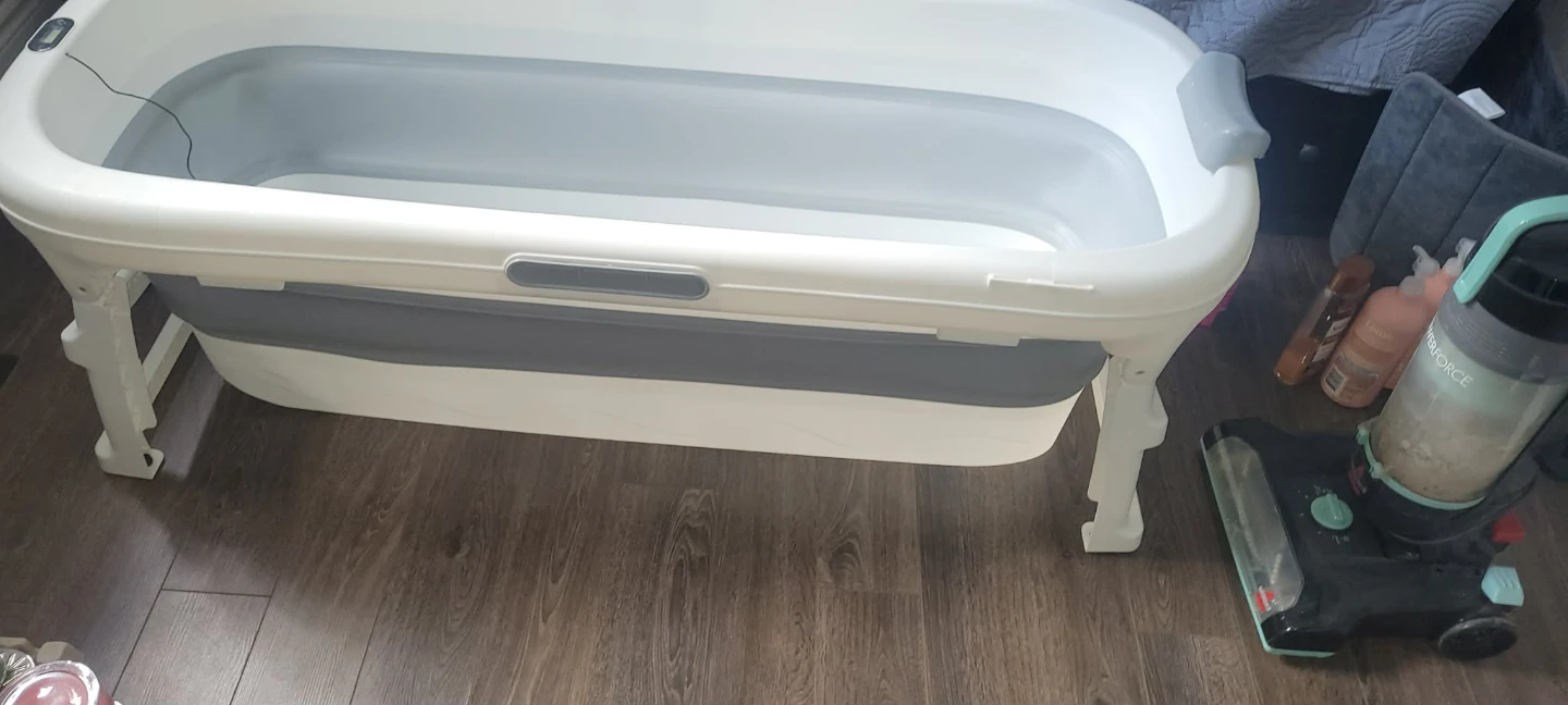 Collapsible Baby Bathtub with Temperature Sensor - photo 4