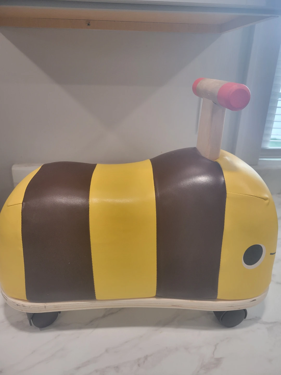 Bee ride on  boom . Toy  wooden - photo 3