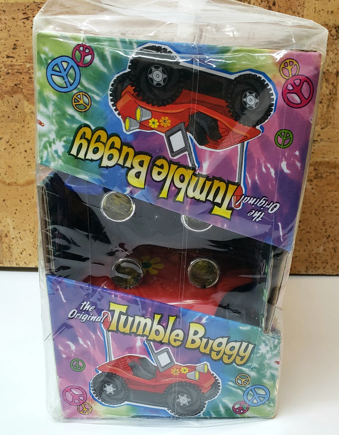 The Original Tumble Buggy Toy Car (2 cars, 1 red, 1 blue) - photo 2