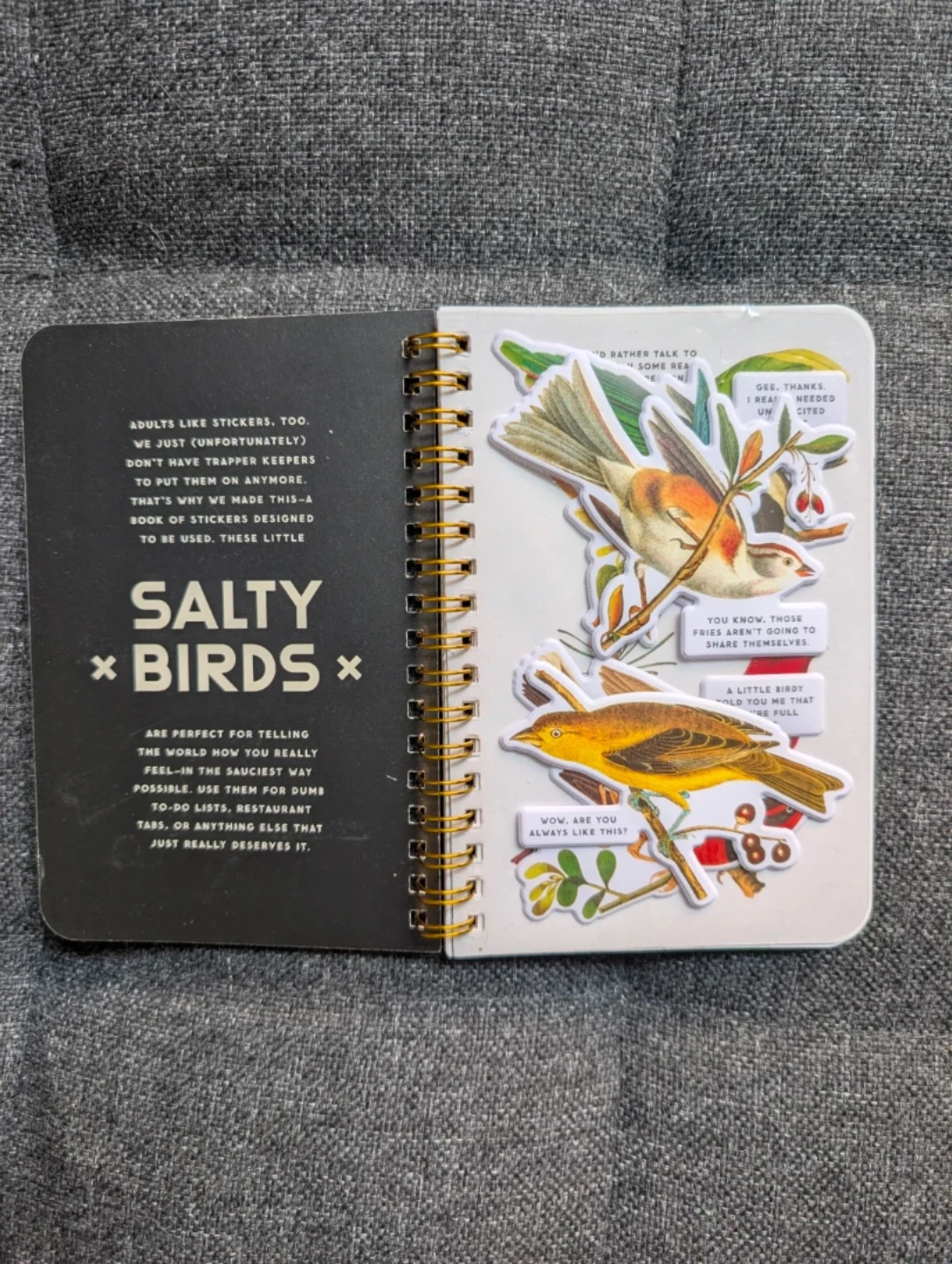 "Salty Bird" stickers - photo 2
