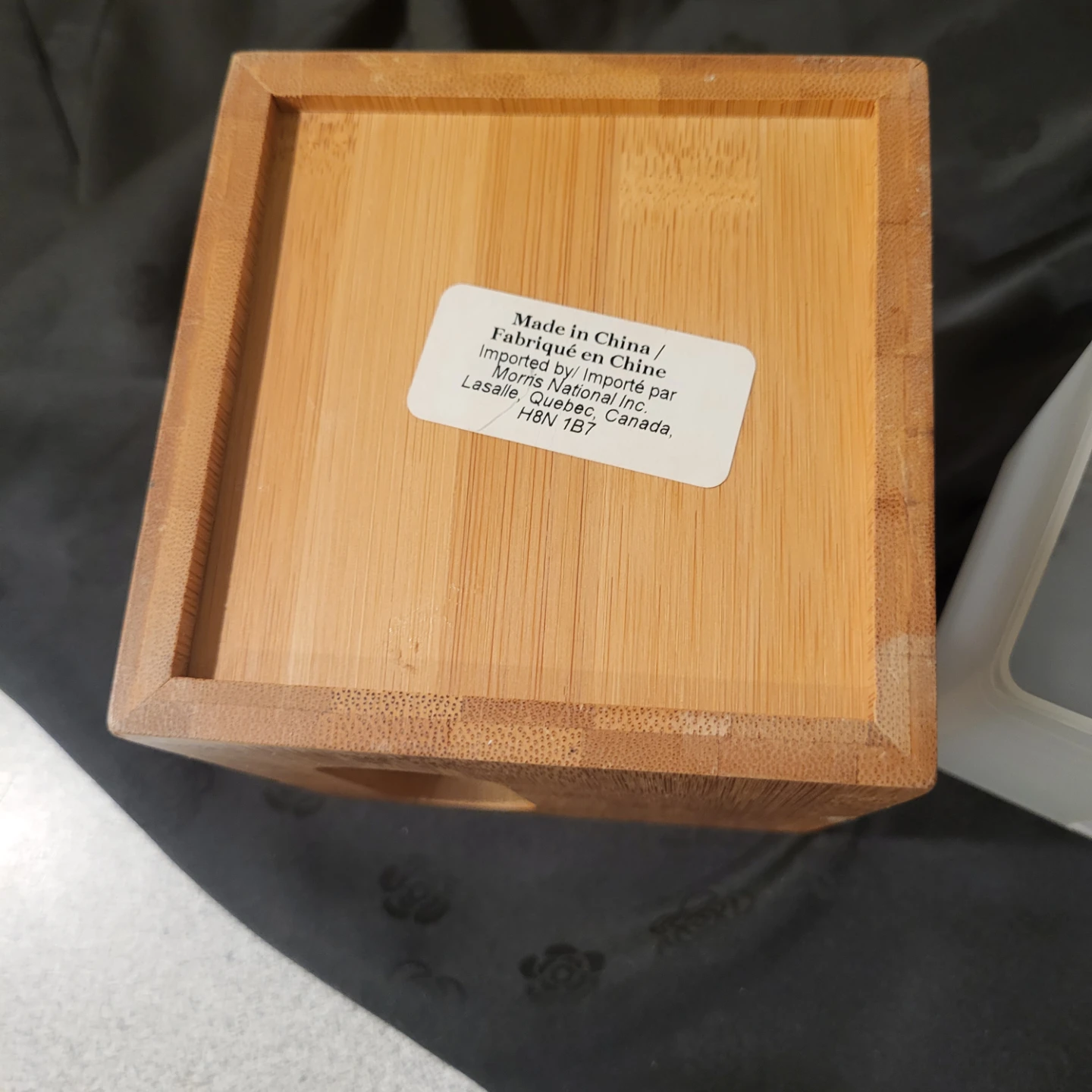 Bamboo Coffee Canister with Frosted Inner - photo 5