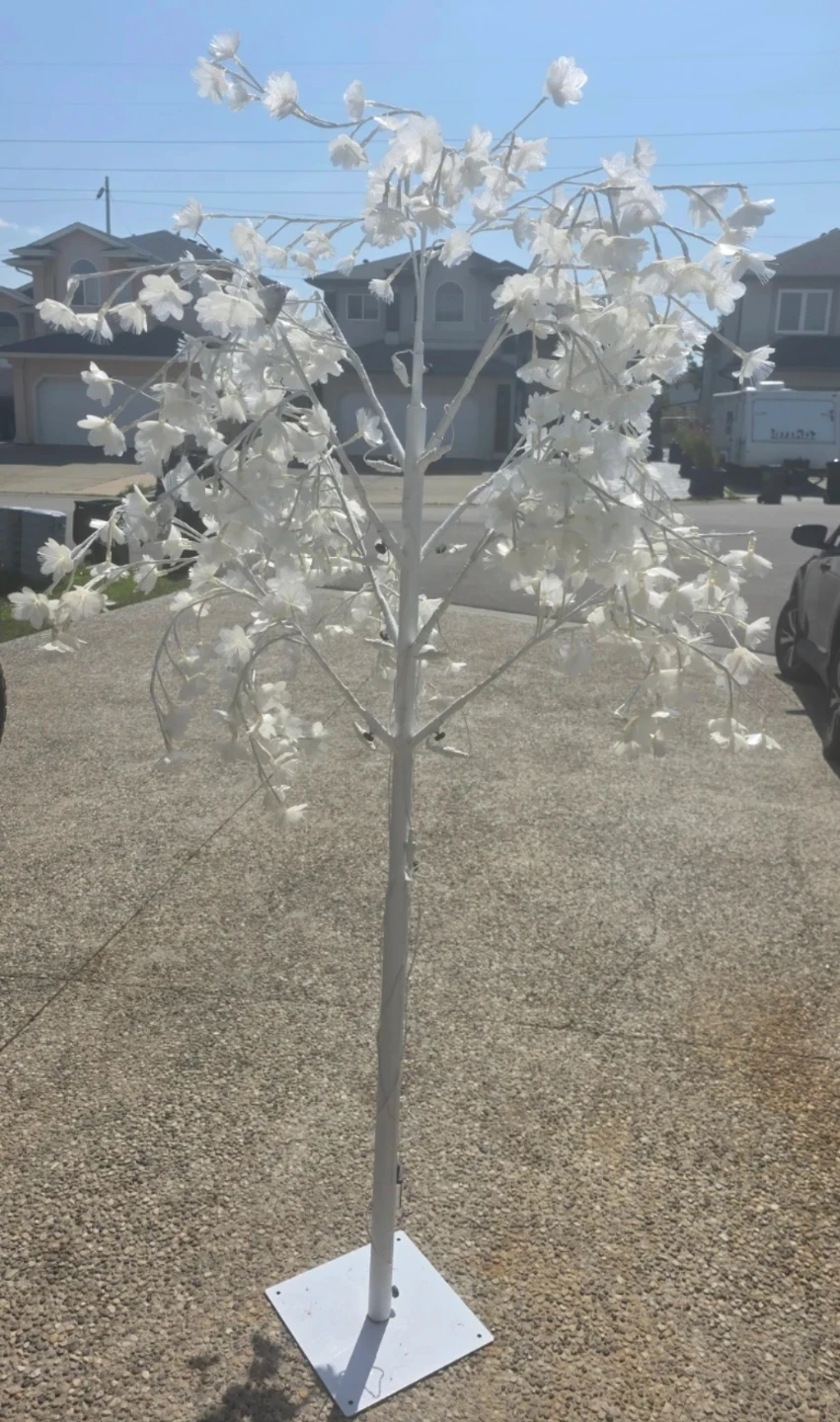 White LED Cherry Blossom Tree Light