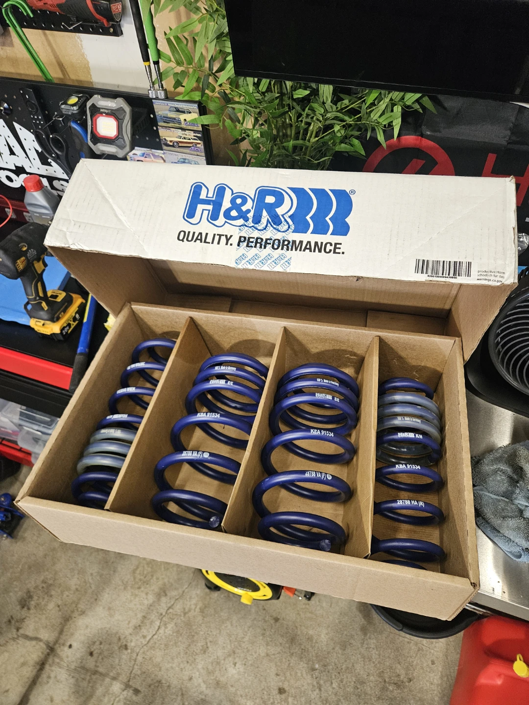 H&R Springs Kit for Porsche Macan W/O PASM