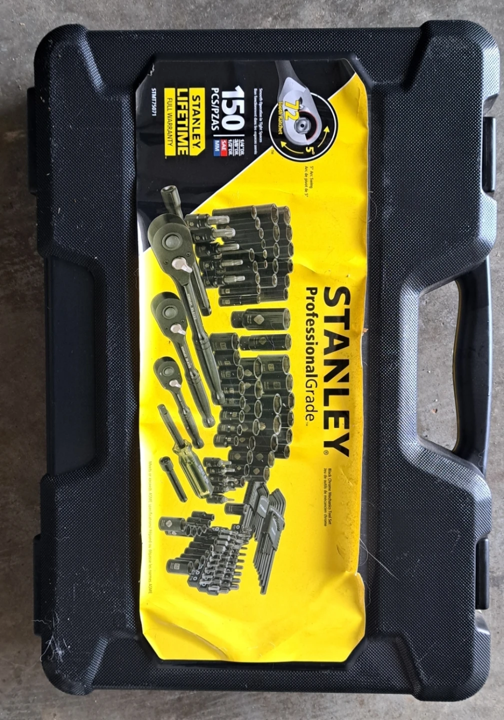 Stanley 150 Piece Professional Grade Socket Set