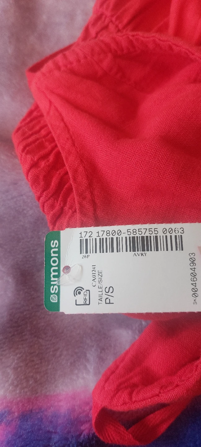 Simons Red Maxi Dress P/S - photo 4