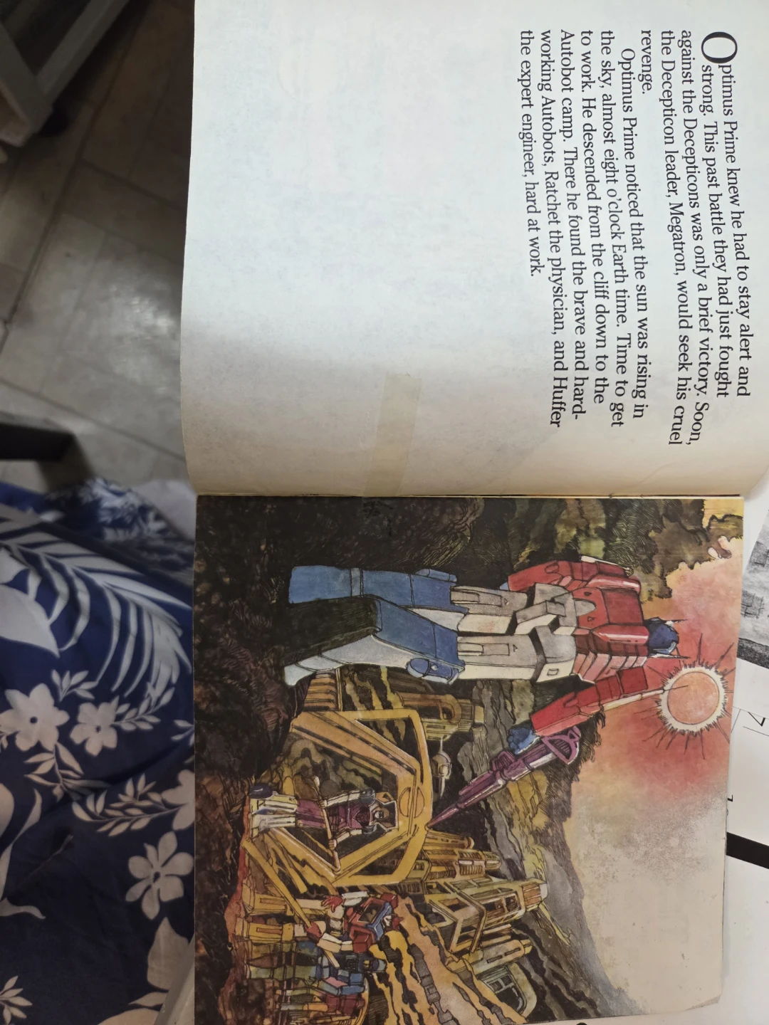 The Transformers Decepticon Hijack Marvel Book 1985 - photo 3