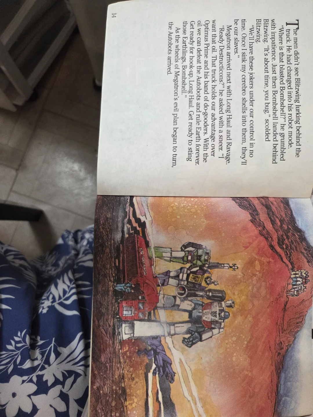 The Transformers Decepticon Hijack Marvel Book 1985 - photo 5