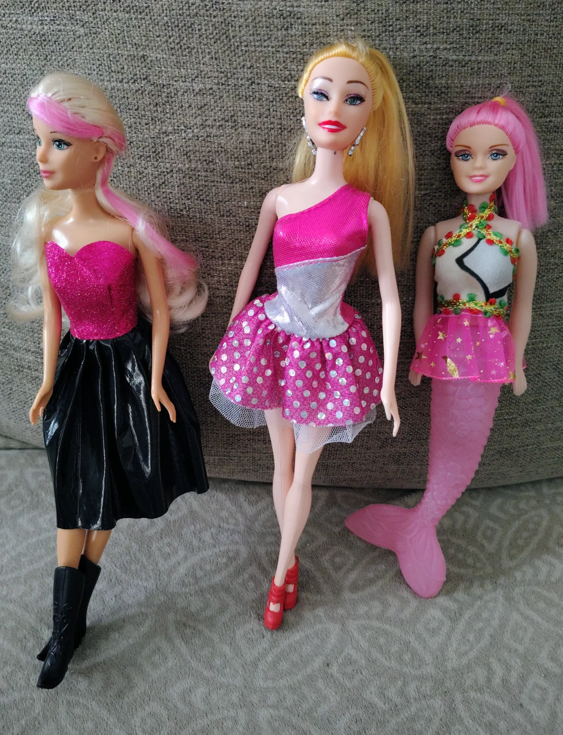 Set of 3 Fashion Dolls