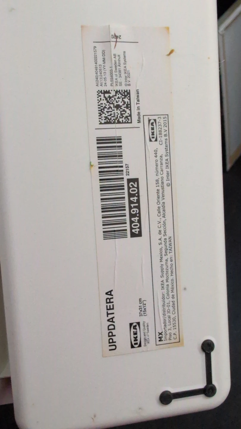 IKEA UPPDATERA 3-Compartment Organizer Tray - photo 2