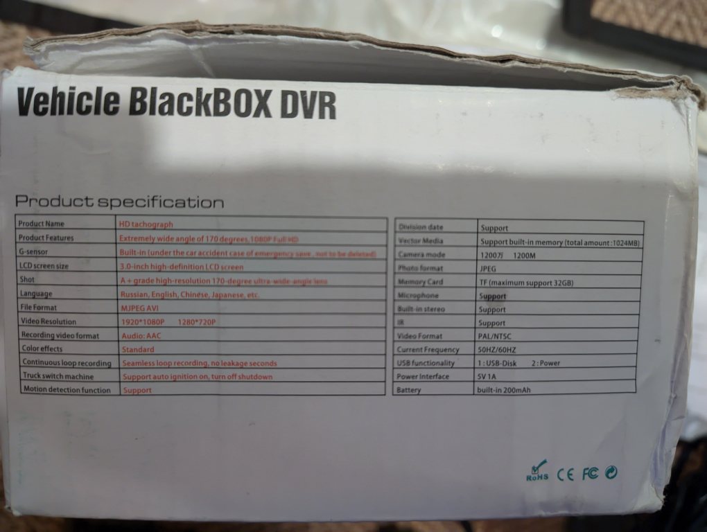 Vehicle BlackBOX DVR Dash Cam Full HD - photo 4