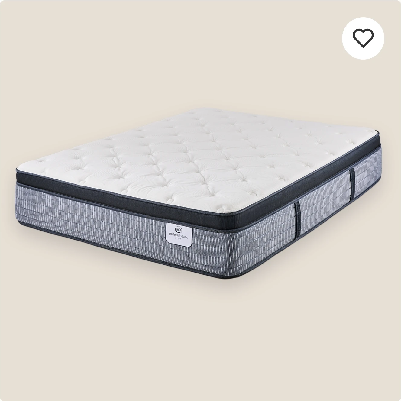 Perfect Sleeper Mattress and MALM Bed frame, King
