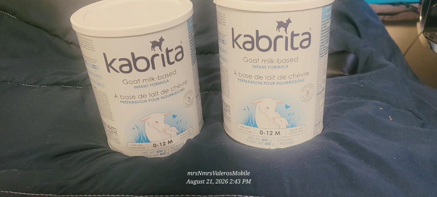 Kabrita Goat Milk-Based Infant Formula 0-12M - 2 x 800g