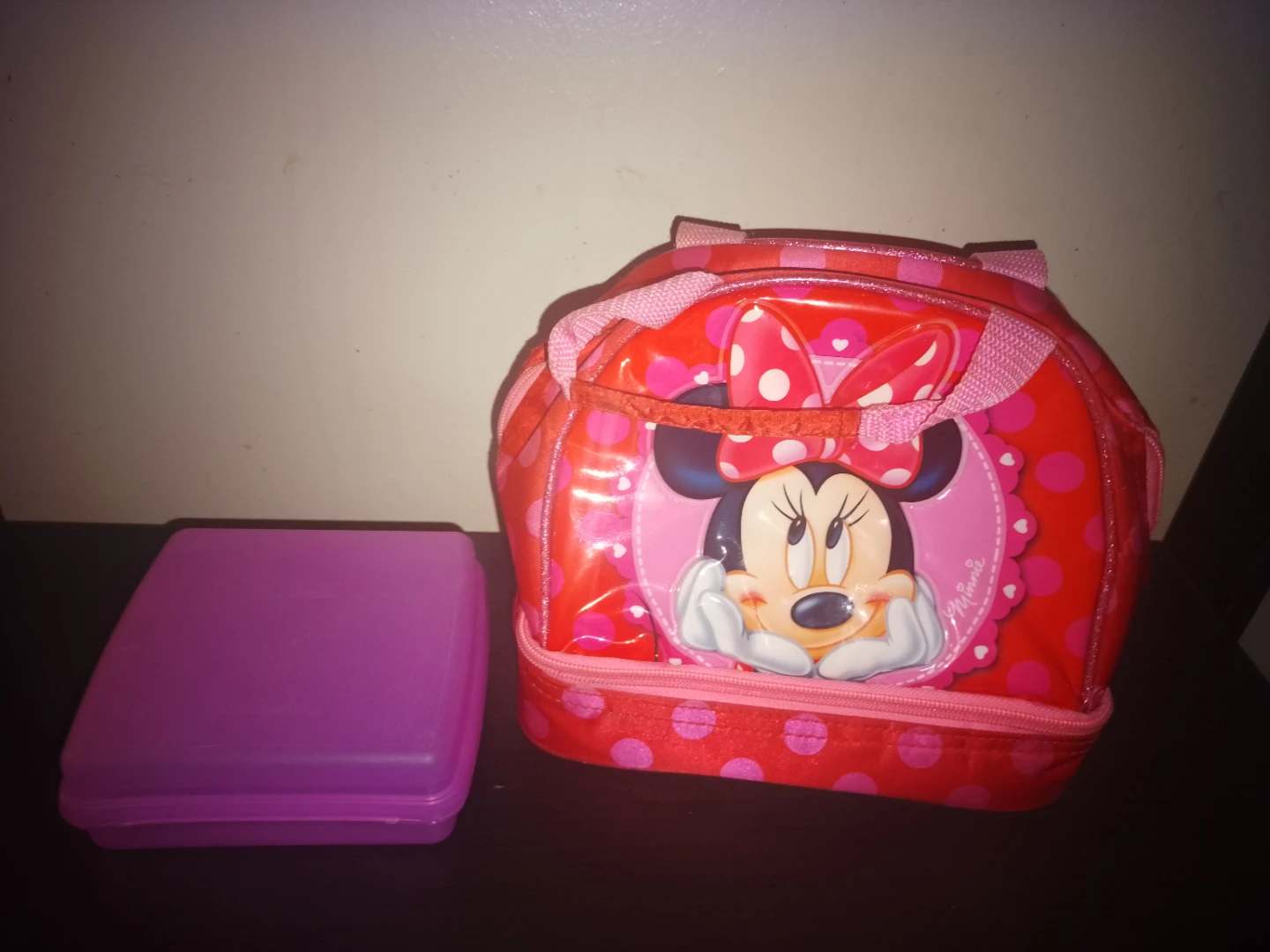 Minnie Mouse Lunch Bag with Container