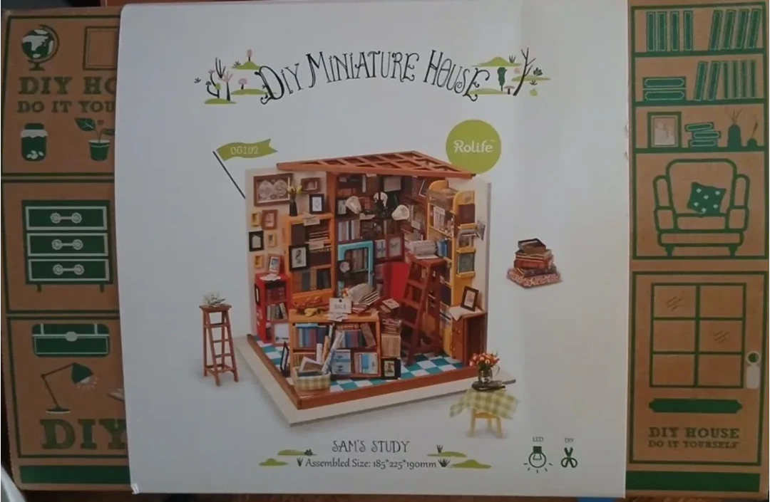 Rolife DIY Miniature House - Sam's Study