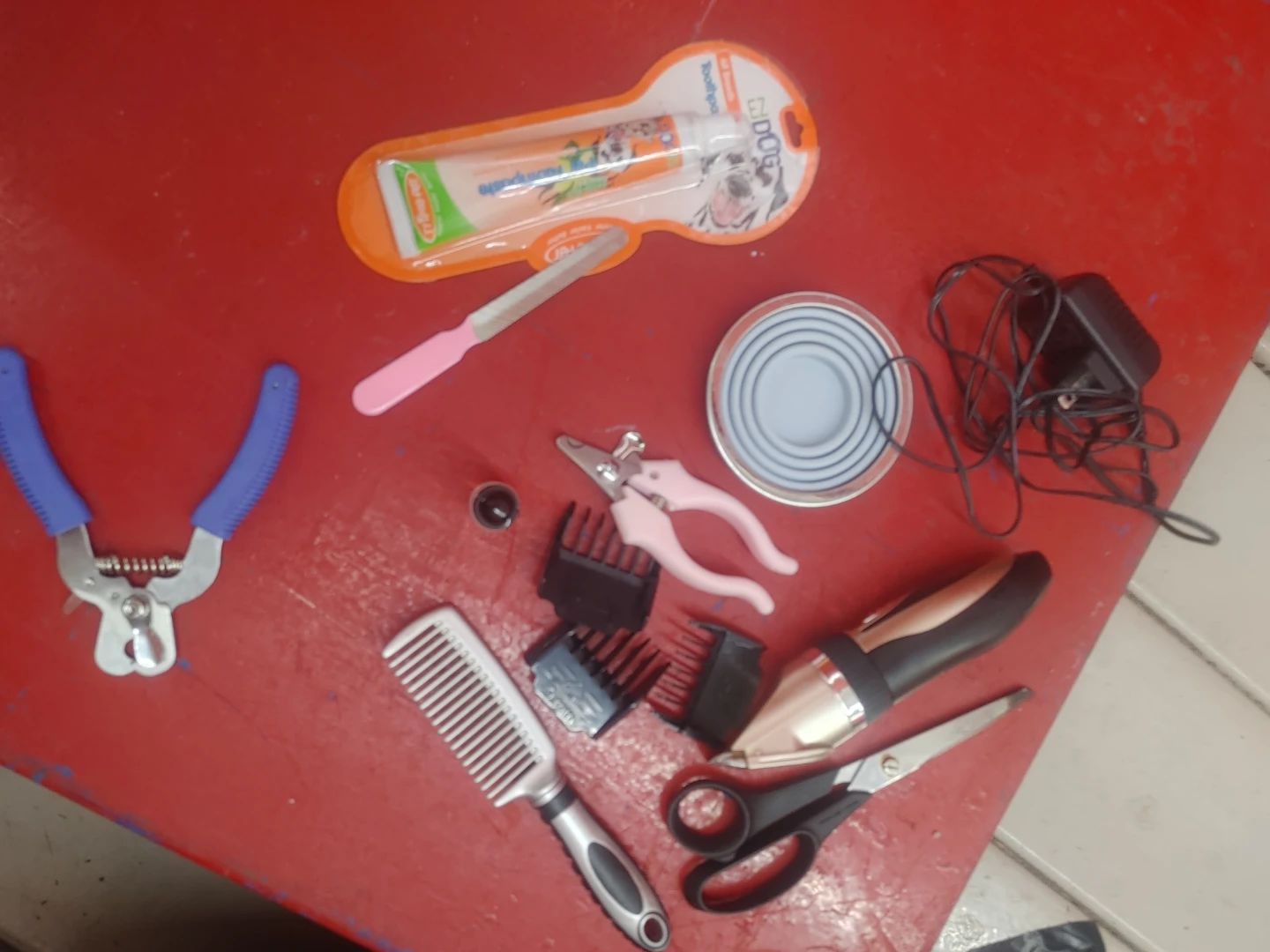 Pet Grooming Kit with Clippers and Accessories - photo 4