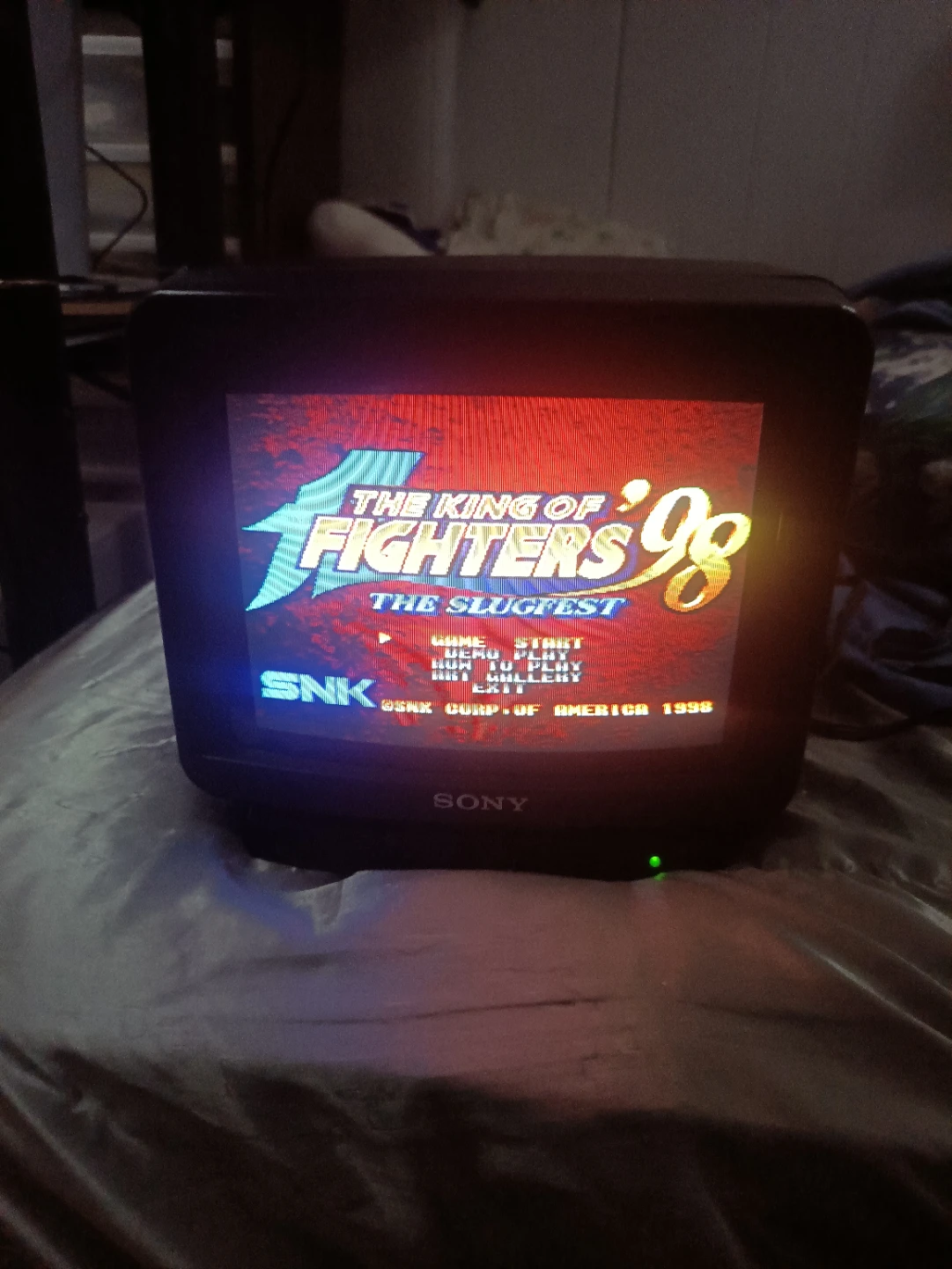 neogeo cd console with games - photo 2
