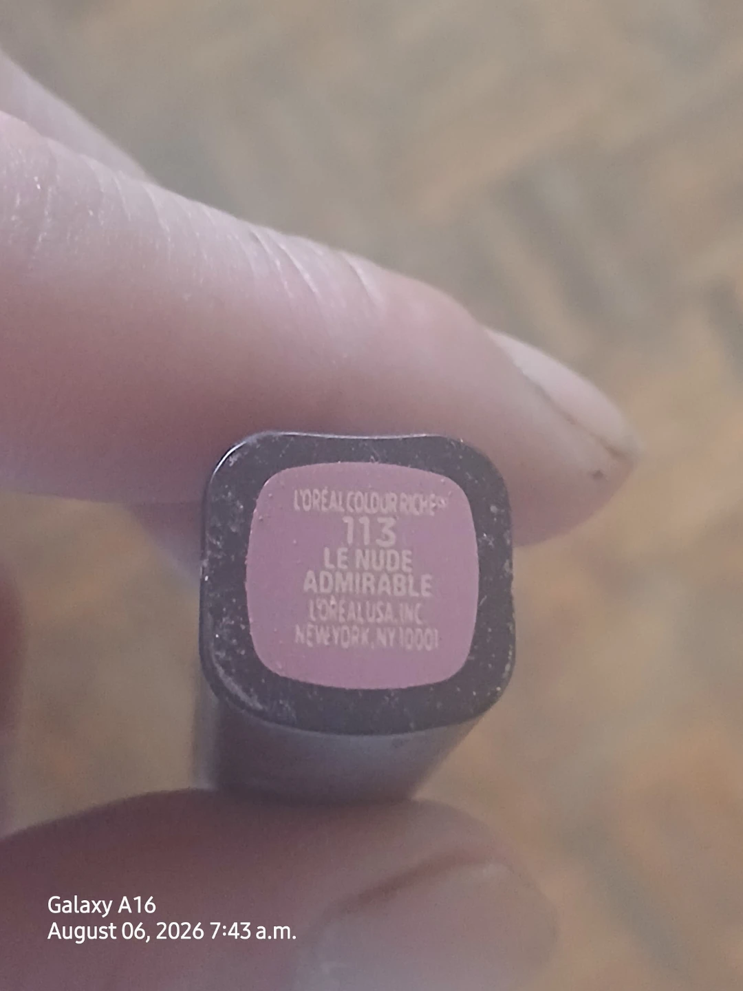 L'Oréal Colour Riche Le Nude Admirable Lipstick 113