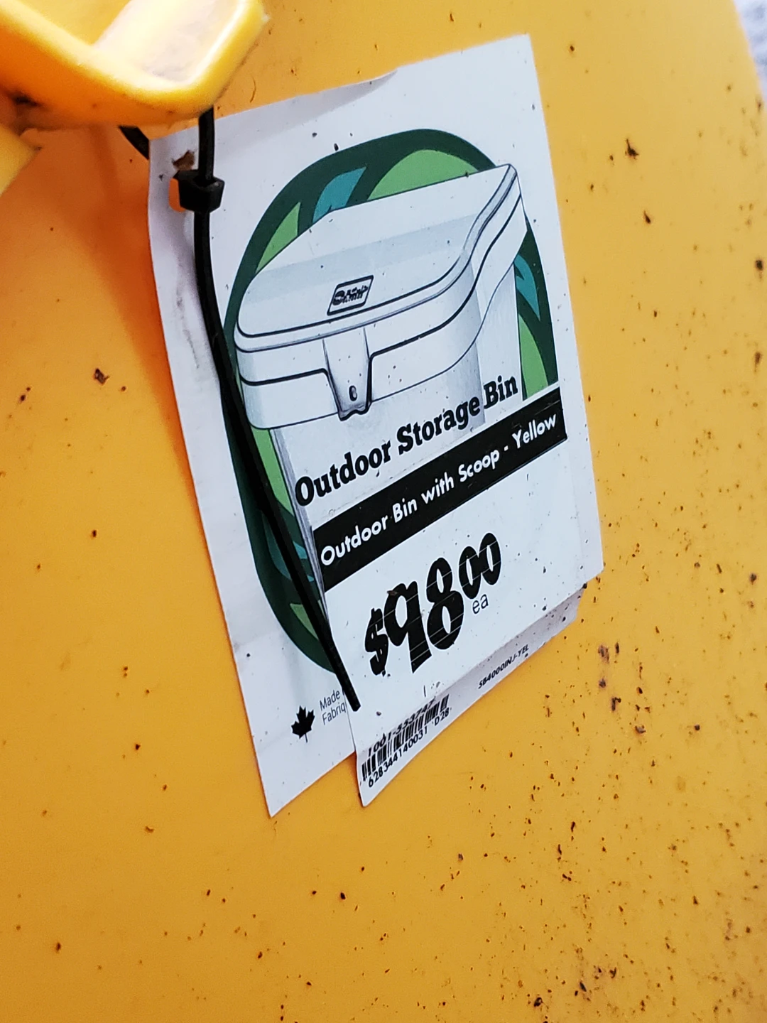 Outdoor Storage Bin - photo 2