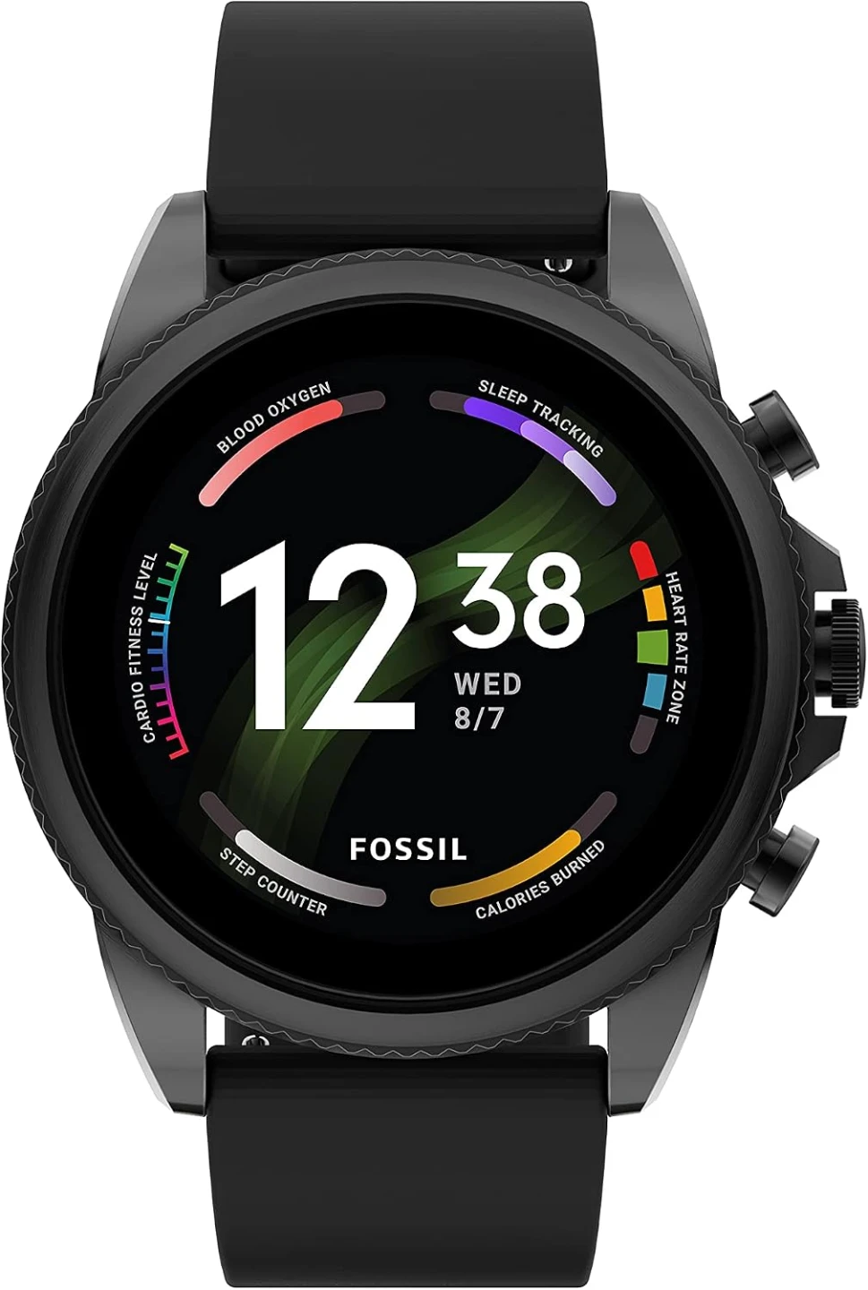 Fossil Gen 6 Smartwatch – 44mm Black Case (Good Condition)