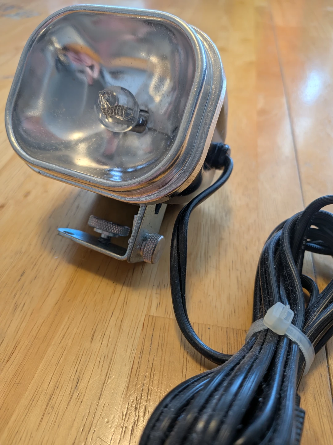Vintage camera flash