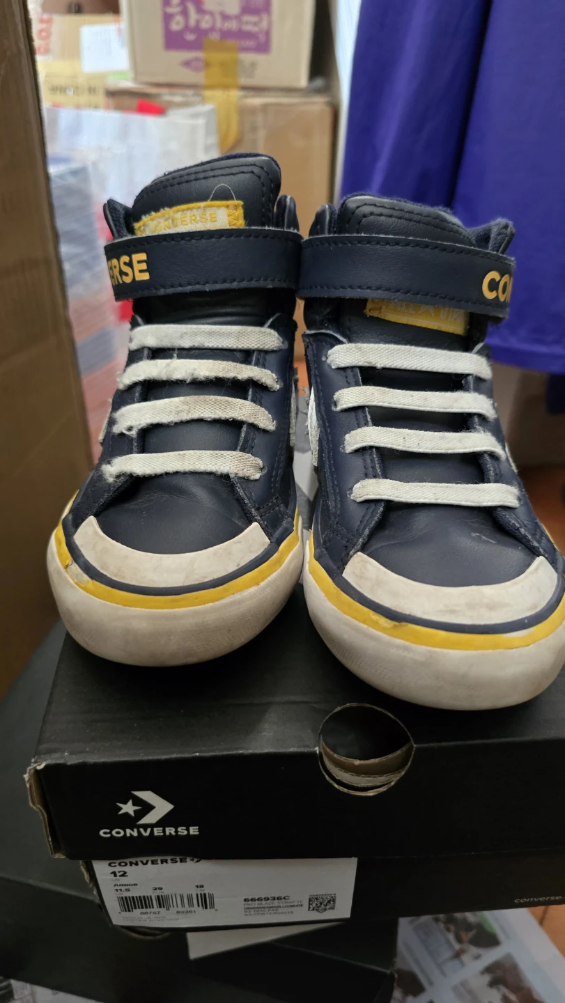 Converse Pro Blaze Strap Hi Toddler Shoes - photo 2