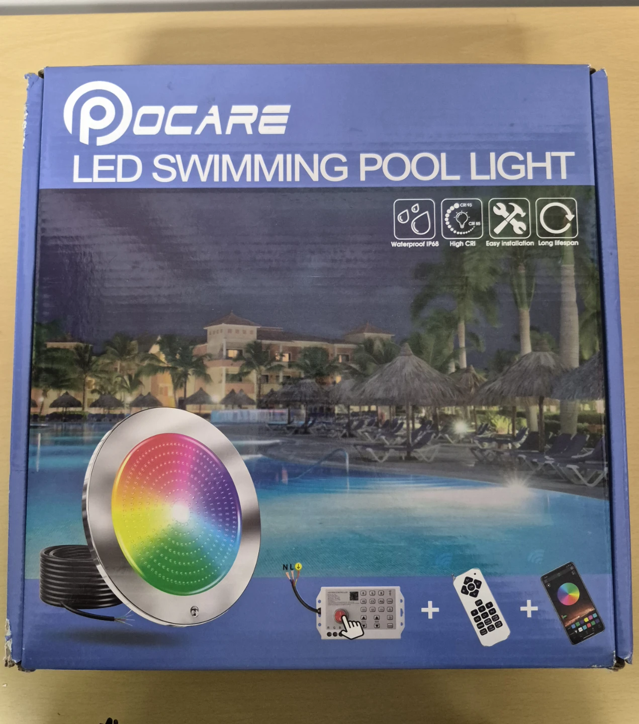 POCARE LED Swimming Pool Light