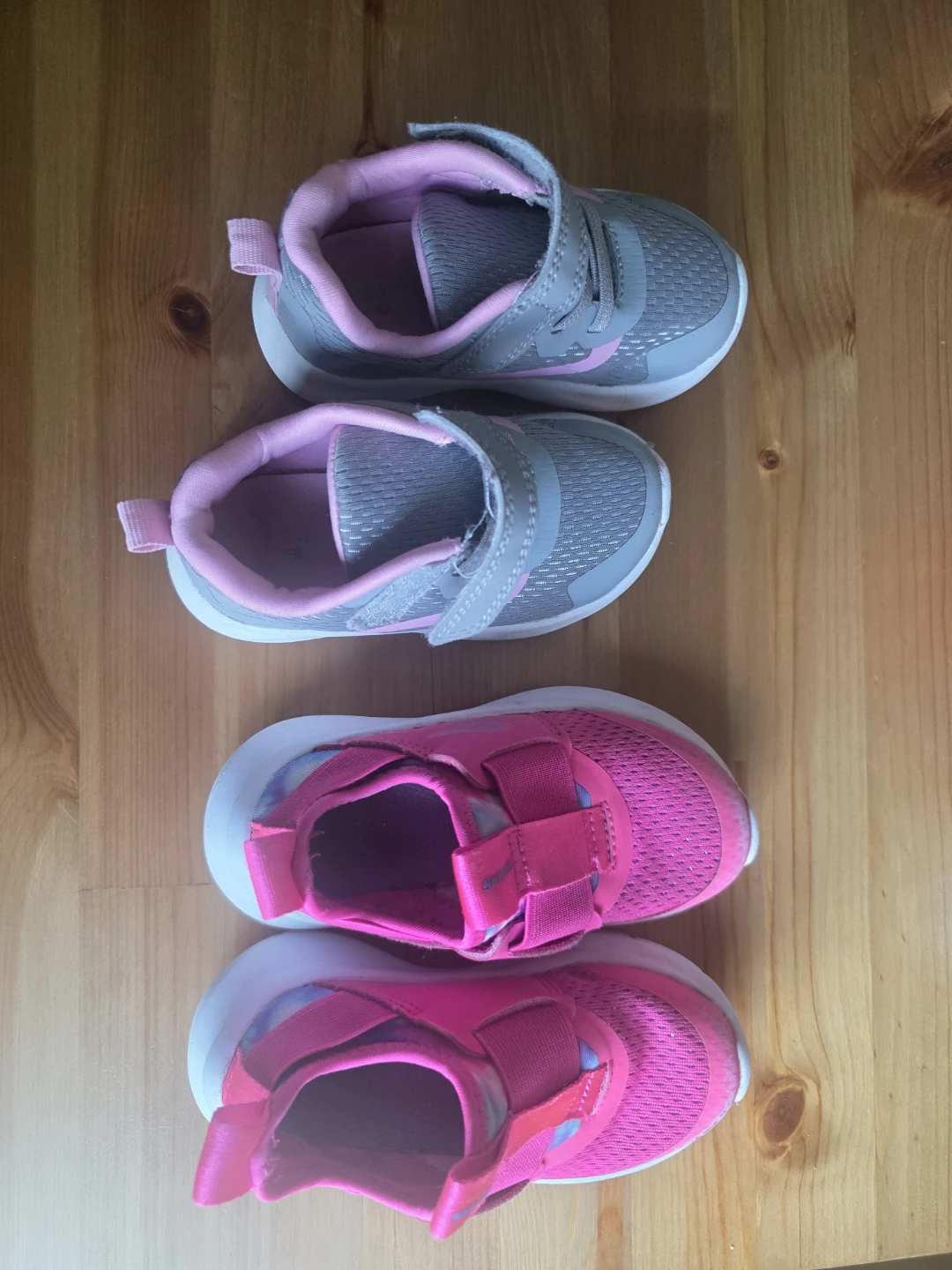 Pink and Grey Toddler Shoes - photo 4