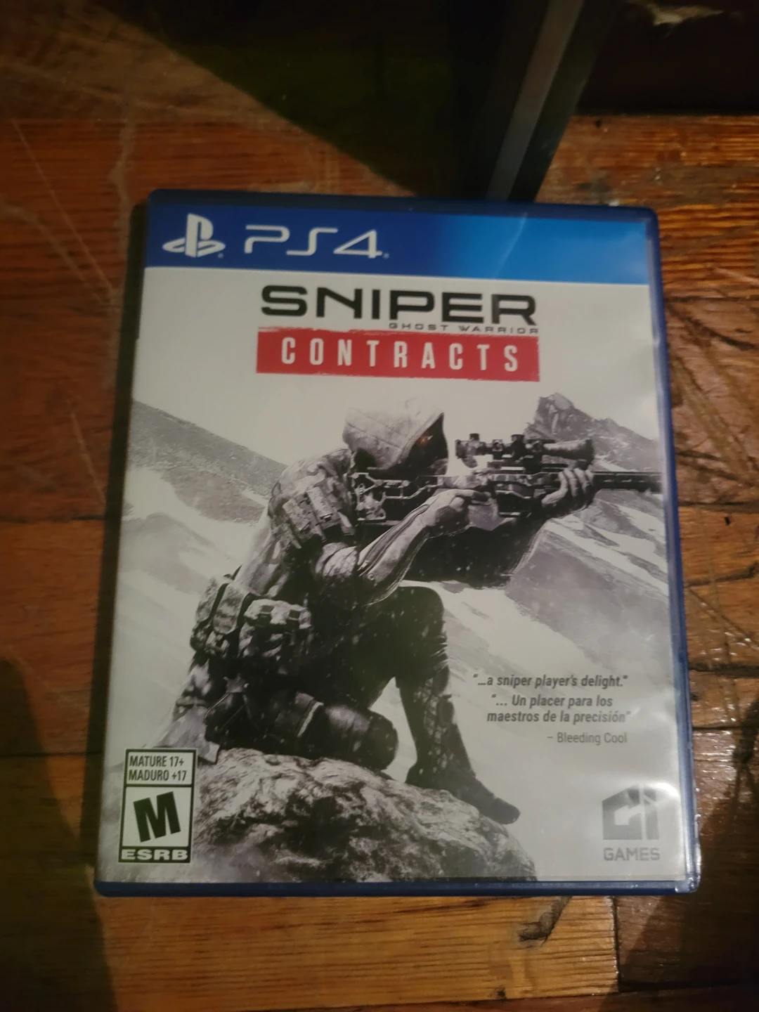 PS4 Sniper Ghost Warrior Contracts Video Game