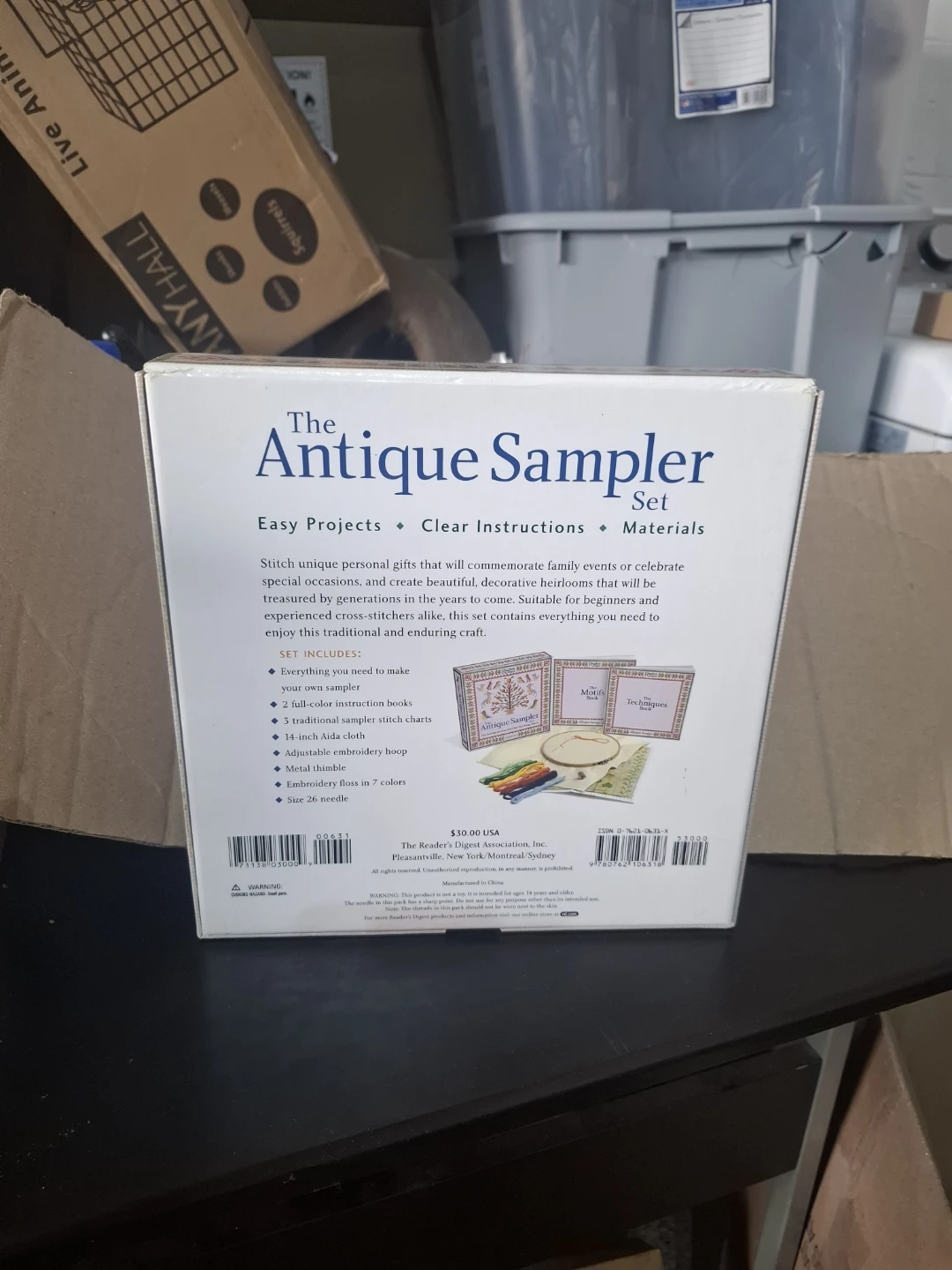 The Antique Sampler Set Cross-Stitch Kit - photo 2
