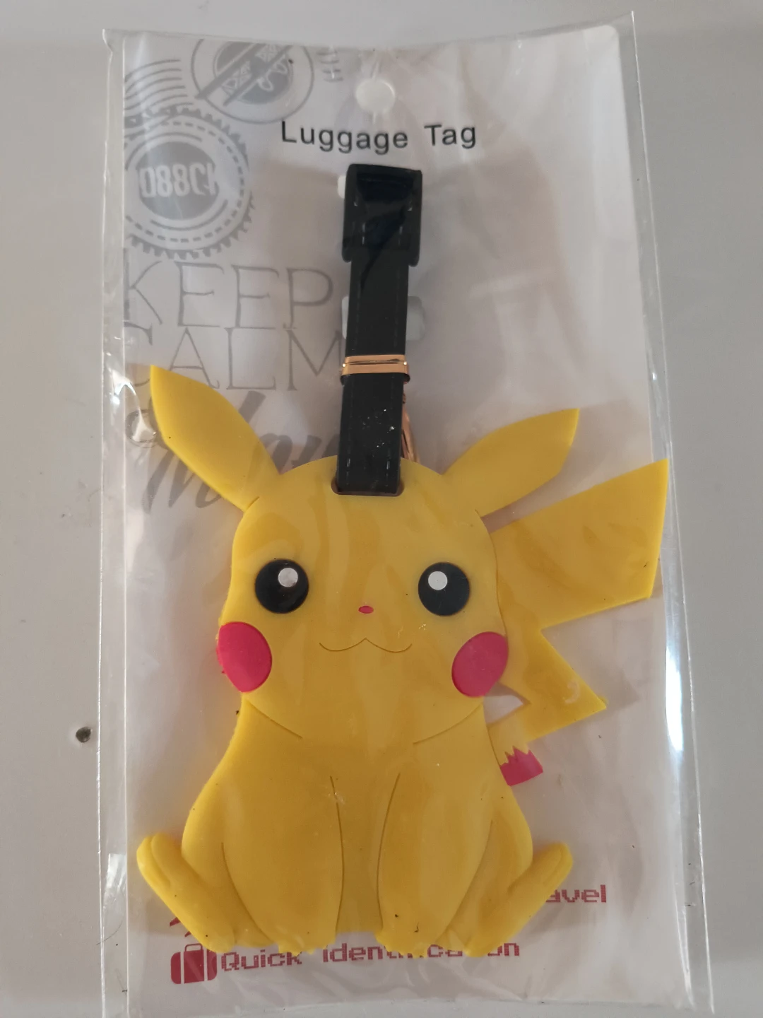 Pikachu Luggage Tag⚽