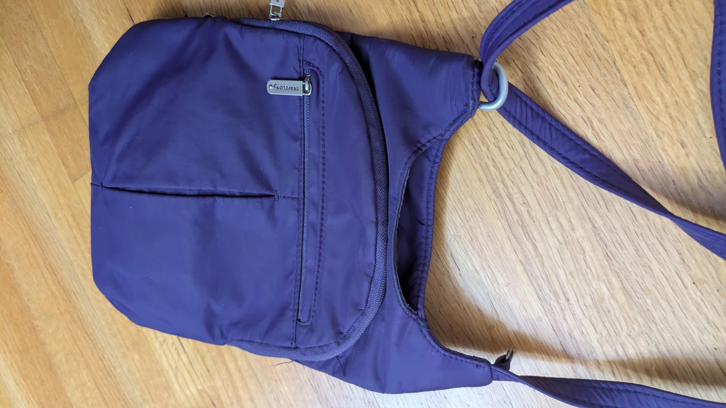 Travelon Purple Crossbody Bag