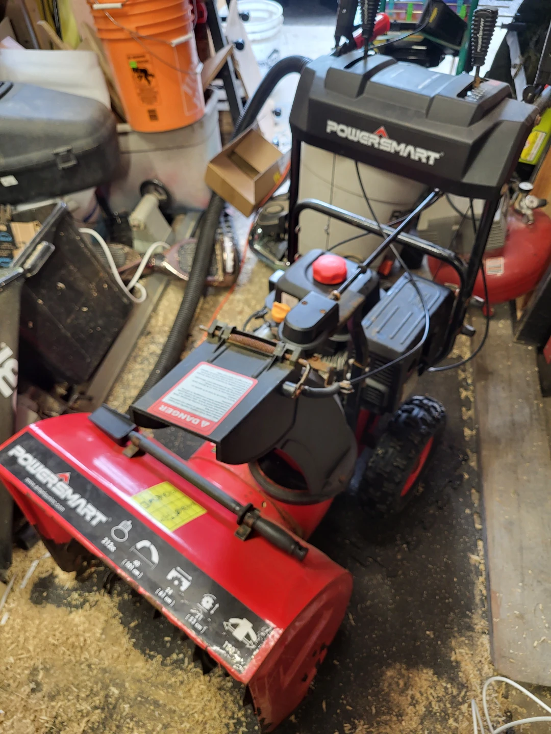 Gas PowerSmart Snowblower with Electric Start - photo 2