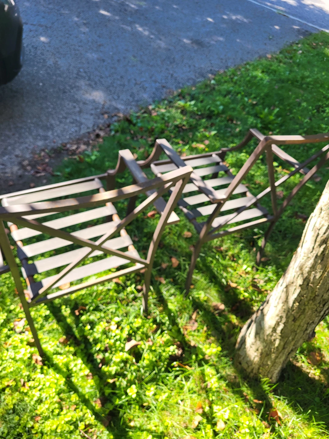 Metal Patio Chairs (Set of 2) - photo 3