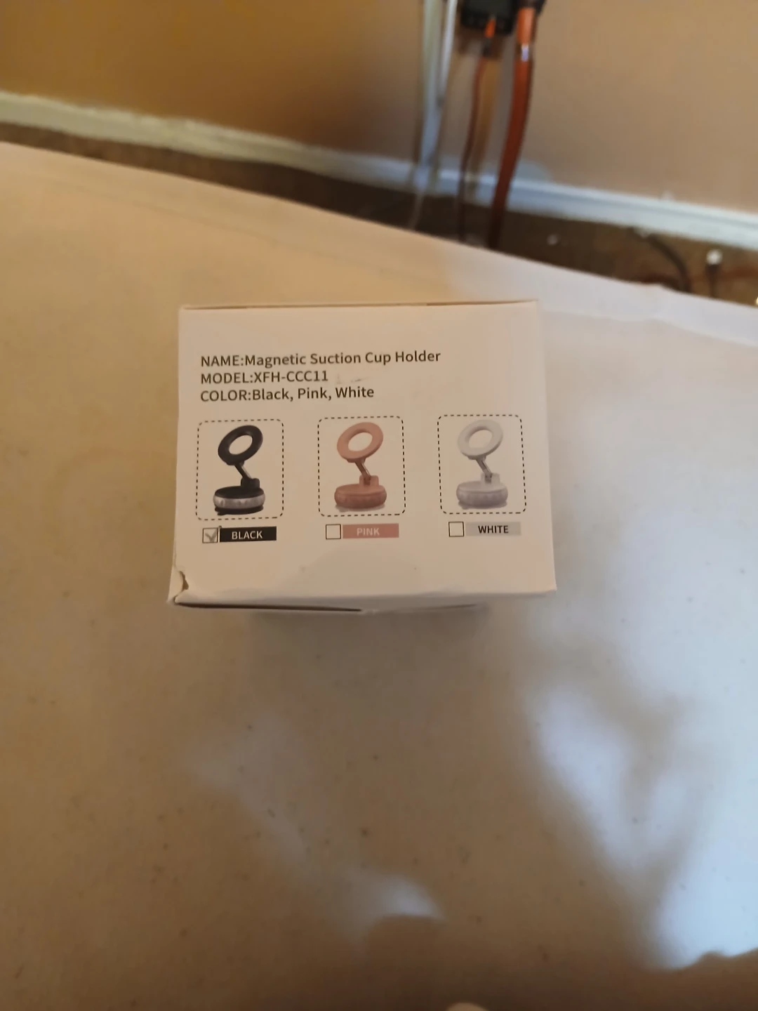Magnetic Suction Cup Holder