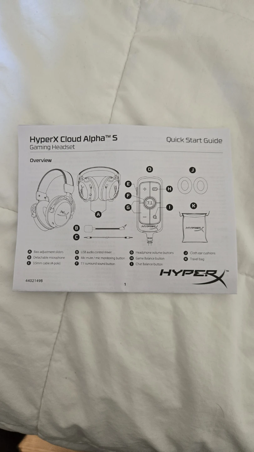 HyperX Cloud Alpha S PC Gaming Headset - photo 2