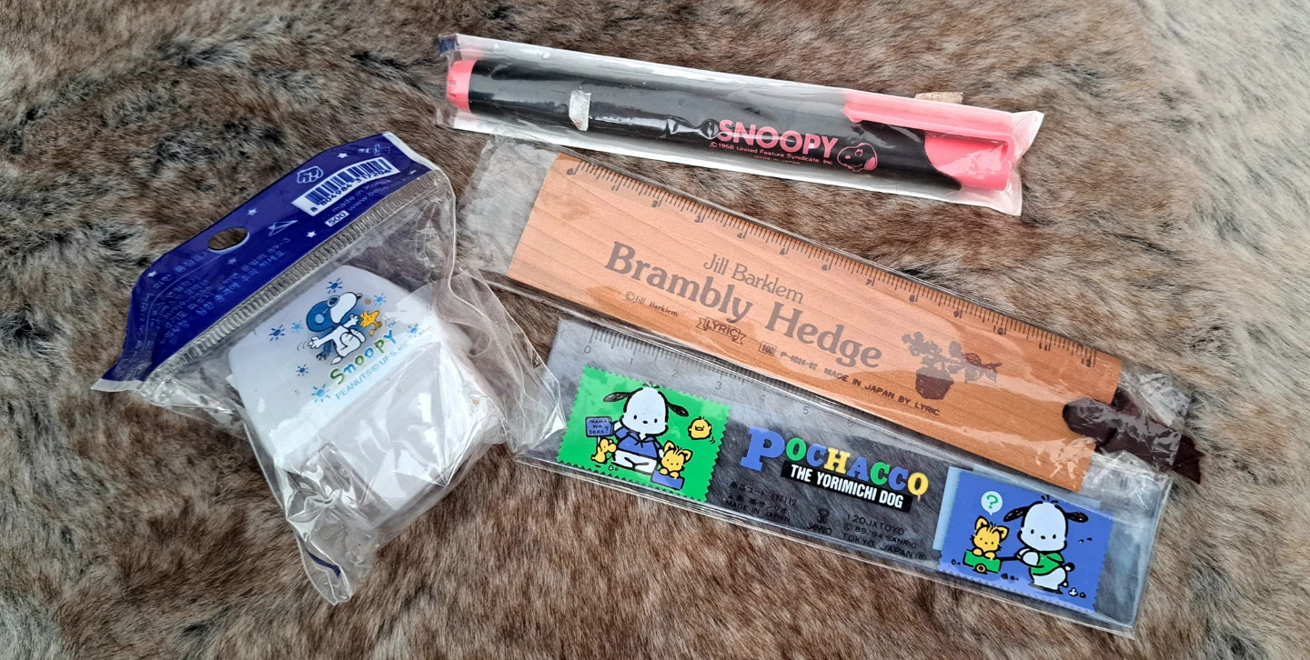 Snoopy & Pochacco Stationery