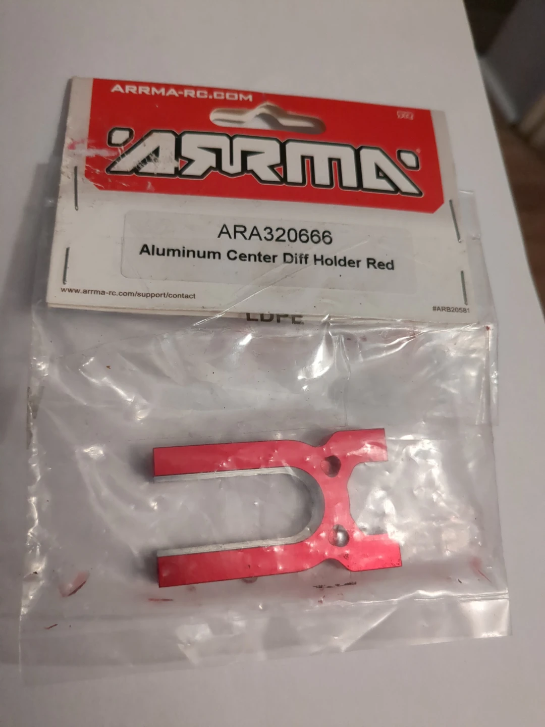 Arrma RC Aluminium Center Differential Holder ARA320666 - photo 3
