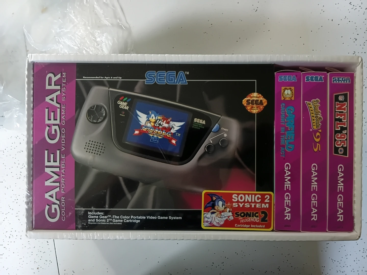 Sega Game Gear Value Pak with Sonic 2
