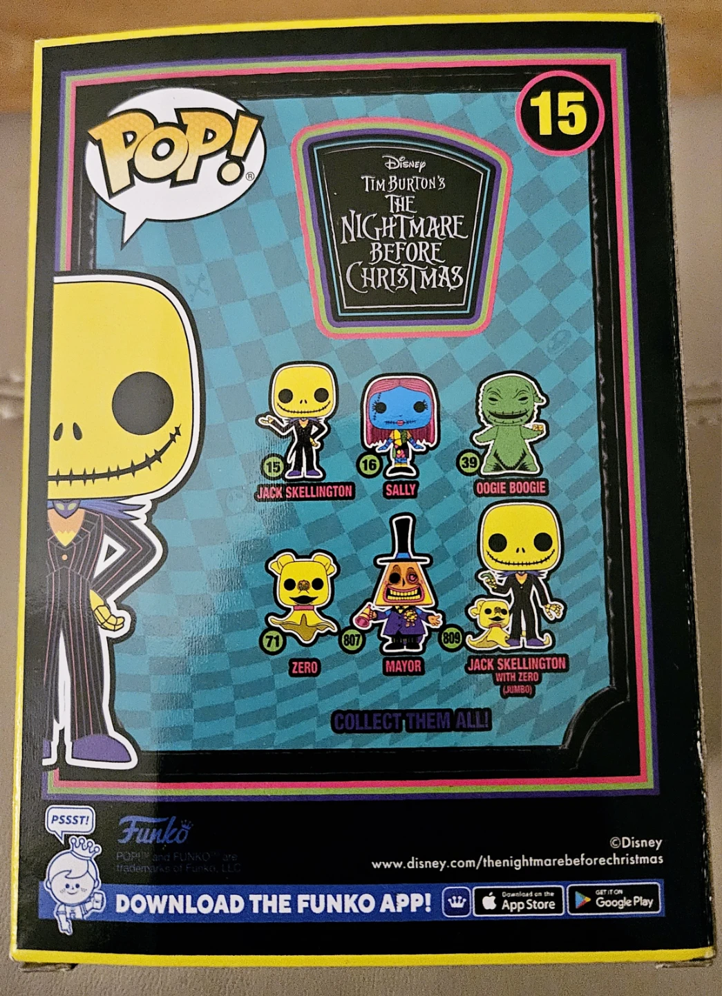 NEW Funko Pop! Disney Jack Skellington #15 - photo 2