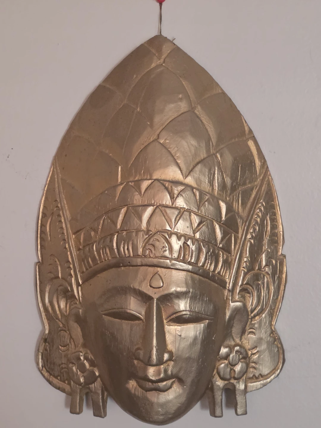 Wooden Carved Wall Mask