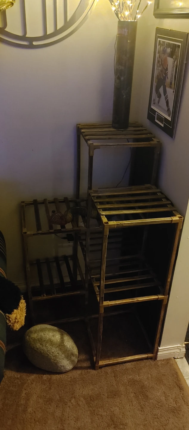 Wooden Storage Shelf/ plant holder