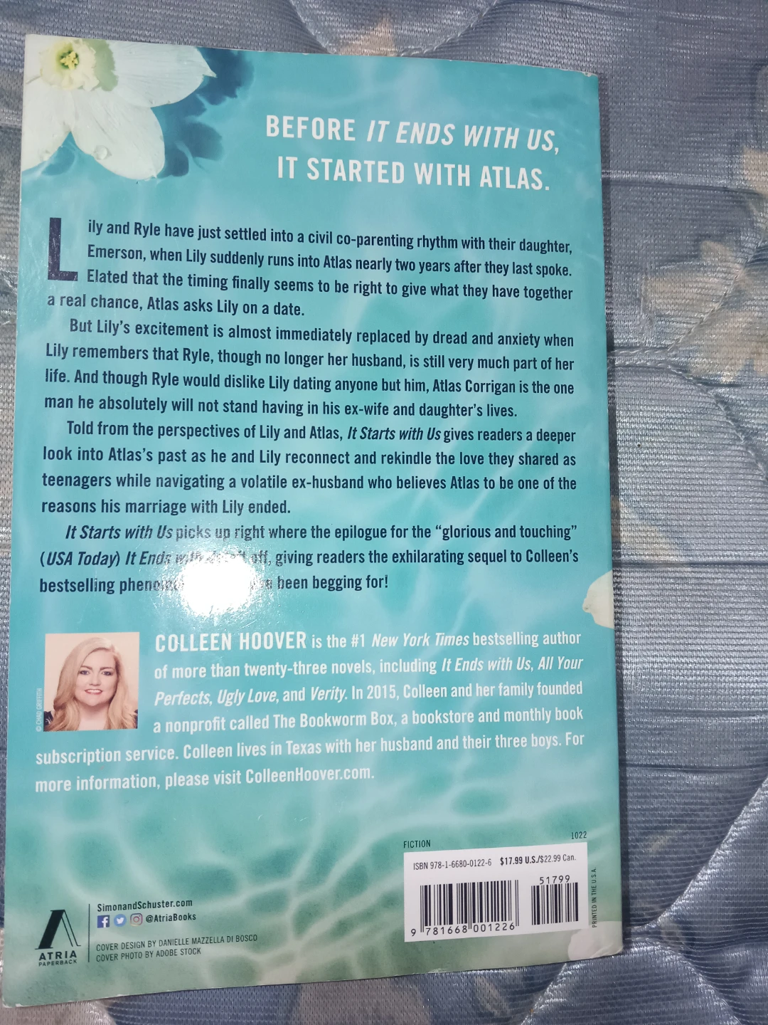 It Starts With Us by Colleen Hoover - Novel - photo 2